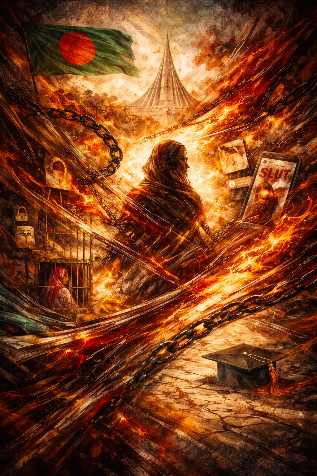 You are currently viewing Misogyny as Political Strategy: The Growing Rhetorical and Physical Violence Against Women in Bangladesh